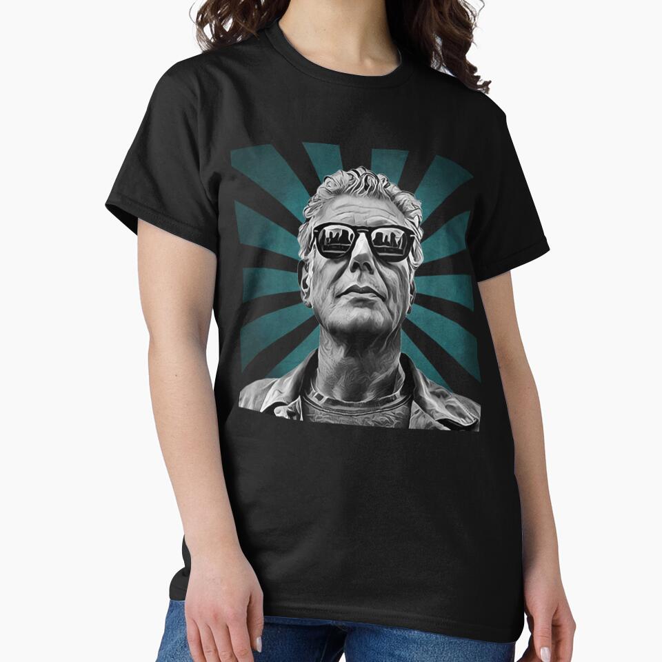 Anthony Bourdain II Retro Pixel II 70s by GeneCummerata