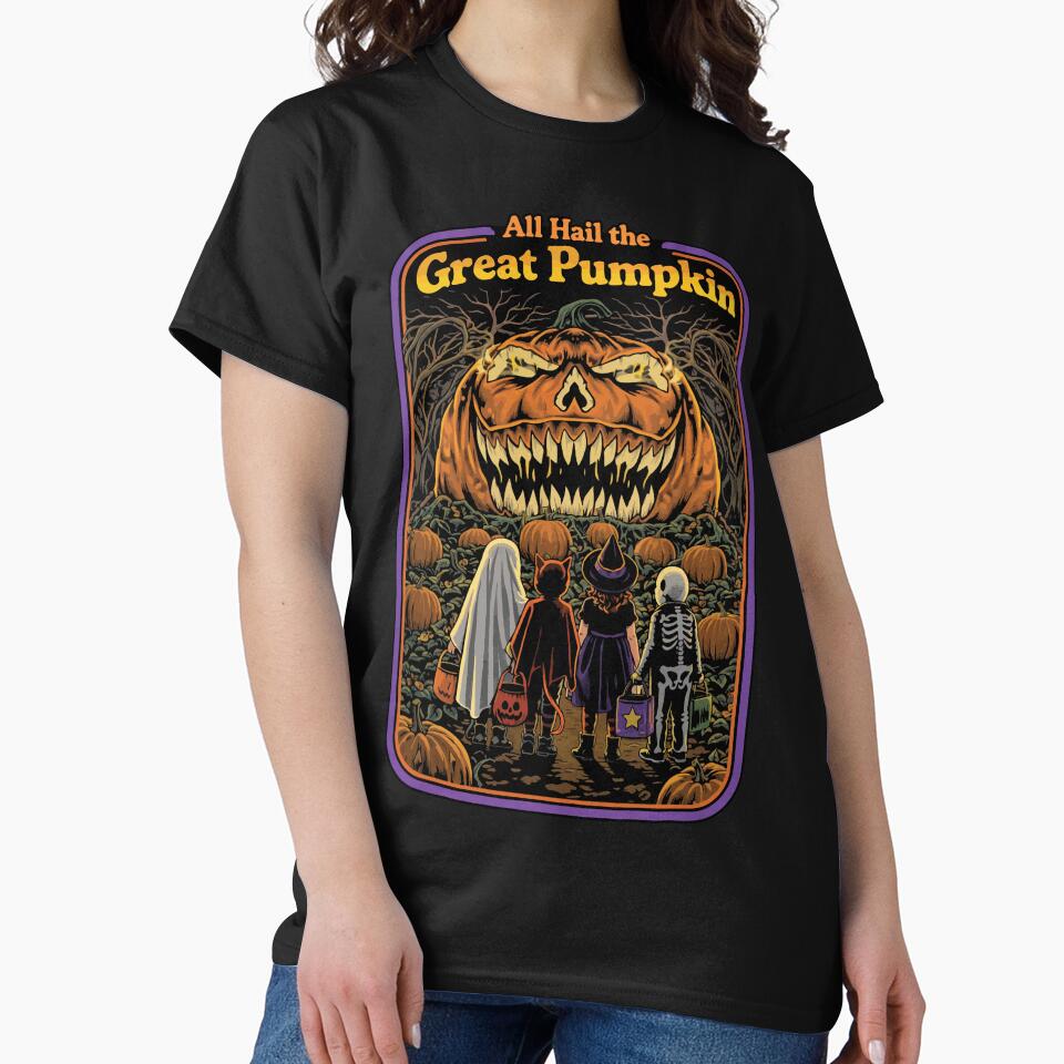 All Hail the Great Pumpkin Vintage Halloween by Studio Elizondo