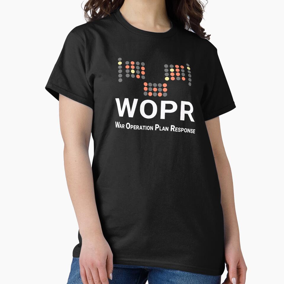 War Games | WOPR Fun Retro 80s Gamer, Sci-Fi Thriller by dwinburn