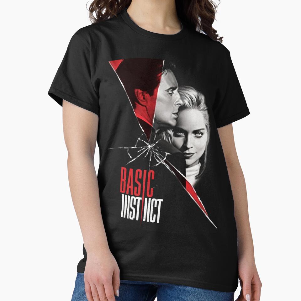 Basic Instinct Movie Poster Sharon Stone Michael Douglas by Vicky021