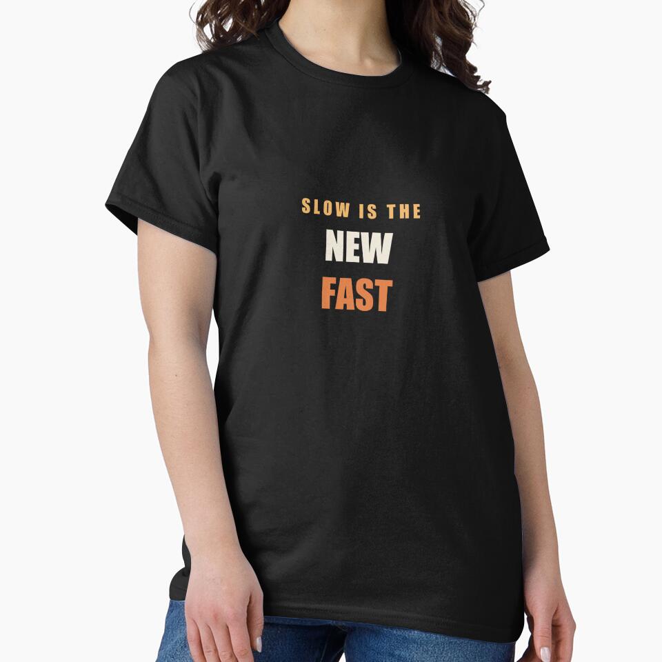 Slow Is The New Fast - Funny Running by RetroThreadWorks