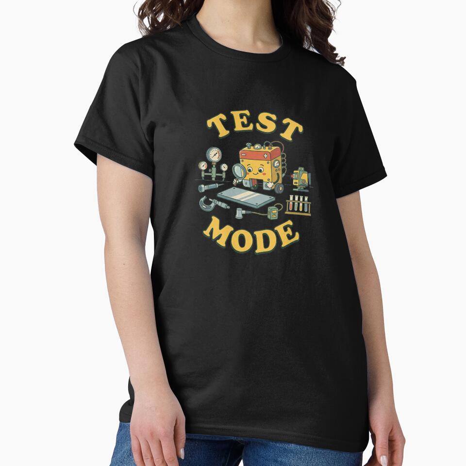 Retro Flat NDT Technician Test Mode by DuckOddity
