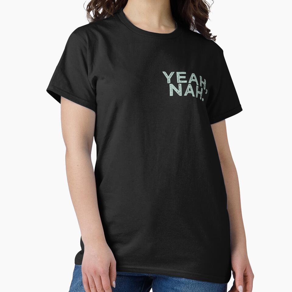 Yeah Nah | Australian Slang | Mint by FridayArtStudio