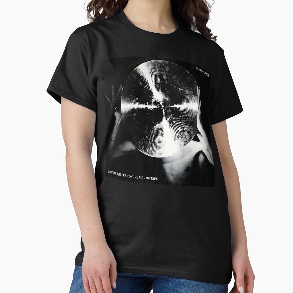Bauhaus  T-shirt - Press eject and Give me the Tape Cover Art by Sovietmovies
