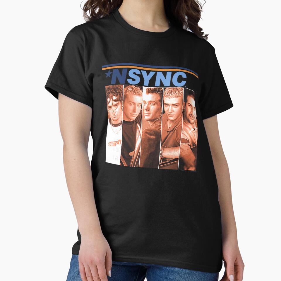 NSYNC Debut Album Retro Pop Portrait Design by kemilaw
