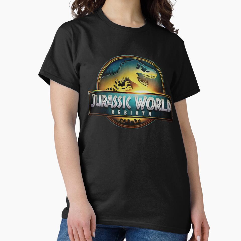 rebirth jurassic logo dinosaur by Blck-Acid-Devil