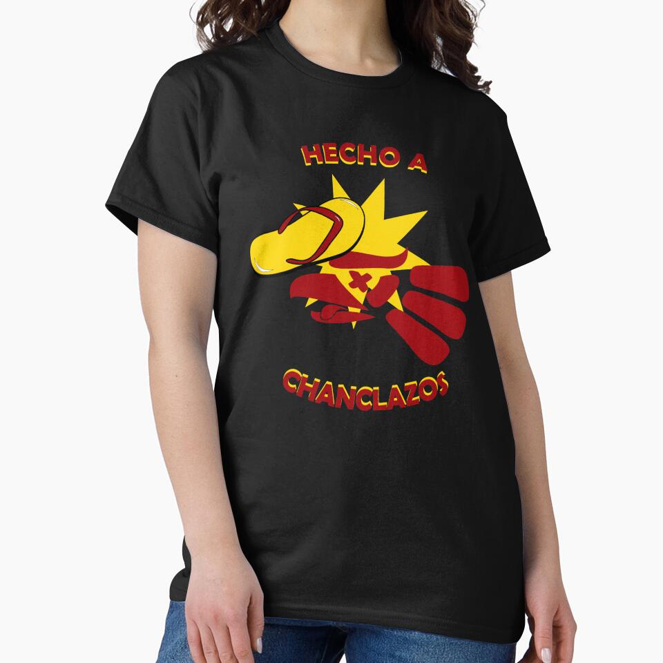 Hecho A Chanclazos Funny Hispanic Household by Mexihumor Store