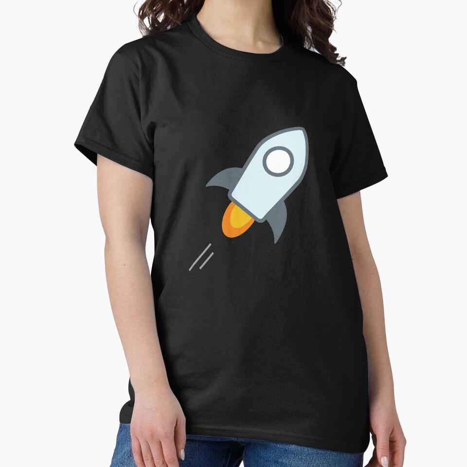 Crypto T-shirt Cryptocurrency stellar t-shirt "Stellar coin" by flexify