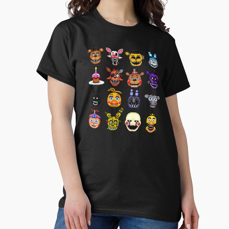 Five Nights at Freddy's - Pixel art - Multiple Characters by GEEKsomniac