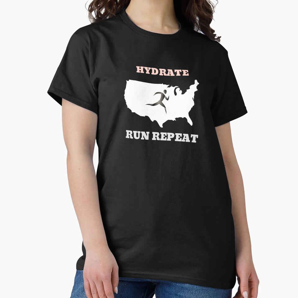 Hydrate Run Repeat by JJShirtz