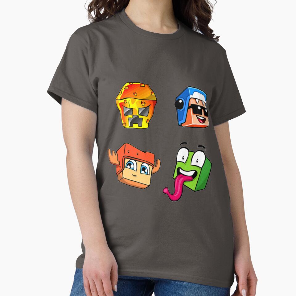 four friend game youtubers pack by MAKGraphics