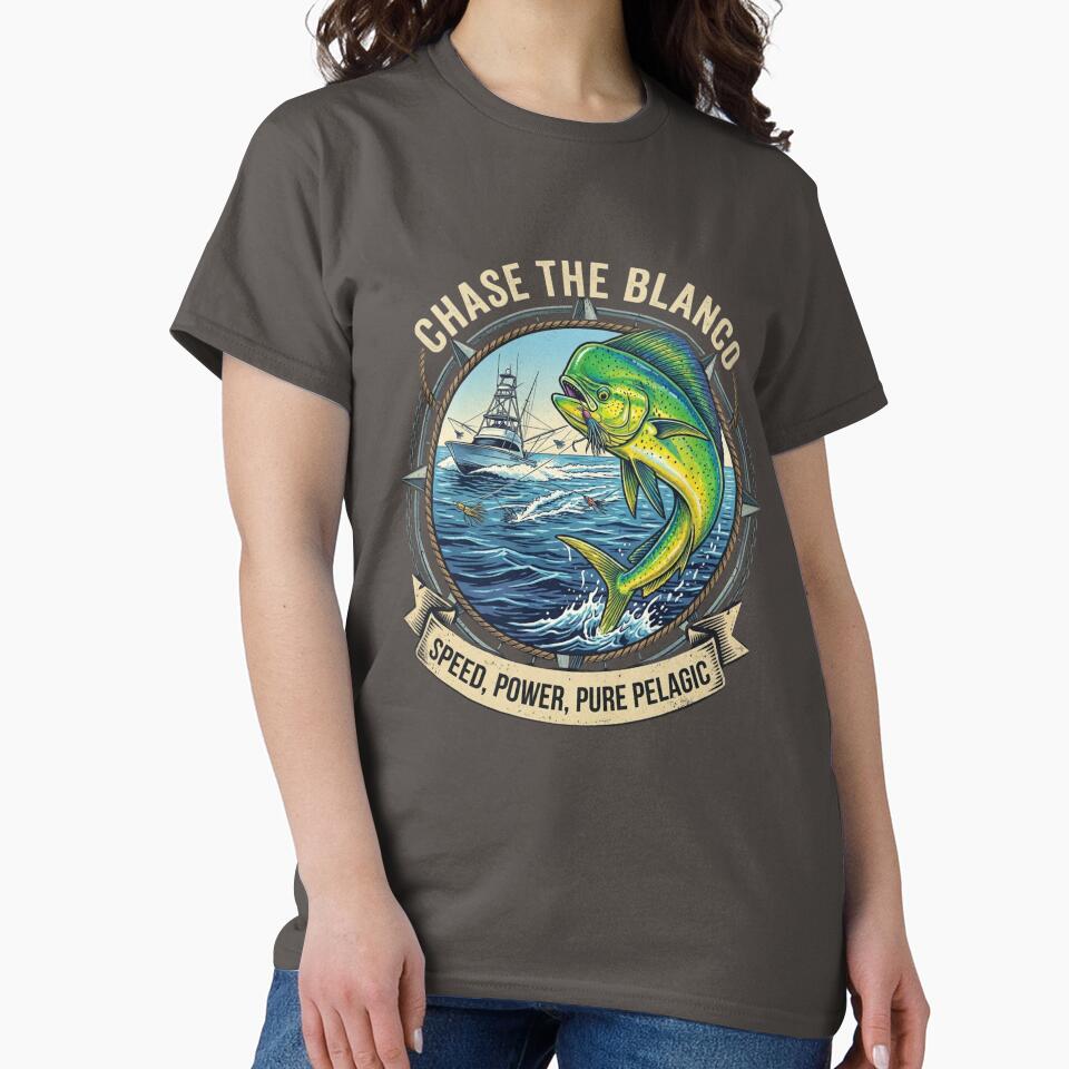 Chase the Blanco Speed Power Pure Pelagic Vintage Mahi Fishing by Oddasshop