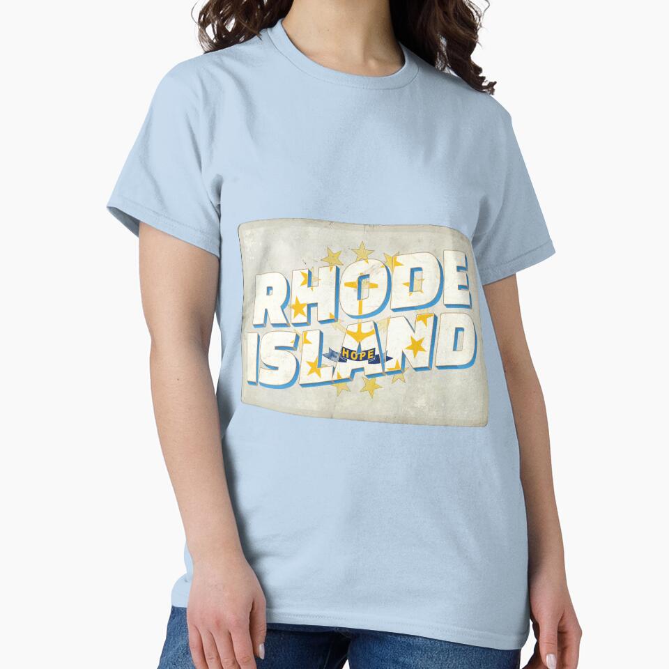 Rhode Island vintage style retro souvenir by DeveloperProp0