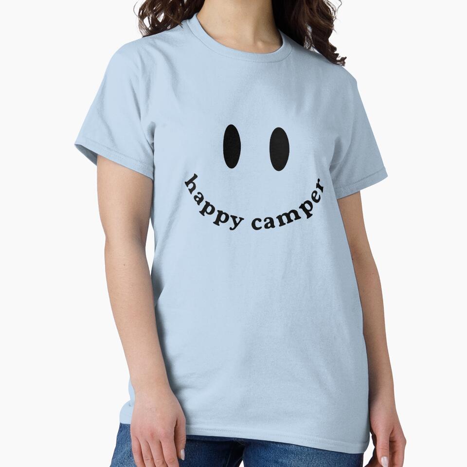 Happy Camper Smiley Face 2 by peytonmtodd