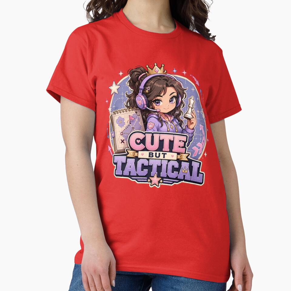 Cute But Tactical Gamer Girl Strategy Design by Super Glopz