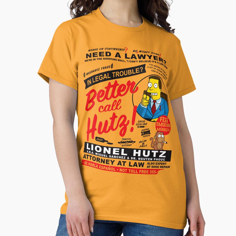 Legal Trouble Better Call Hutz by Alema Art