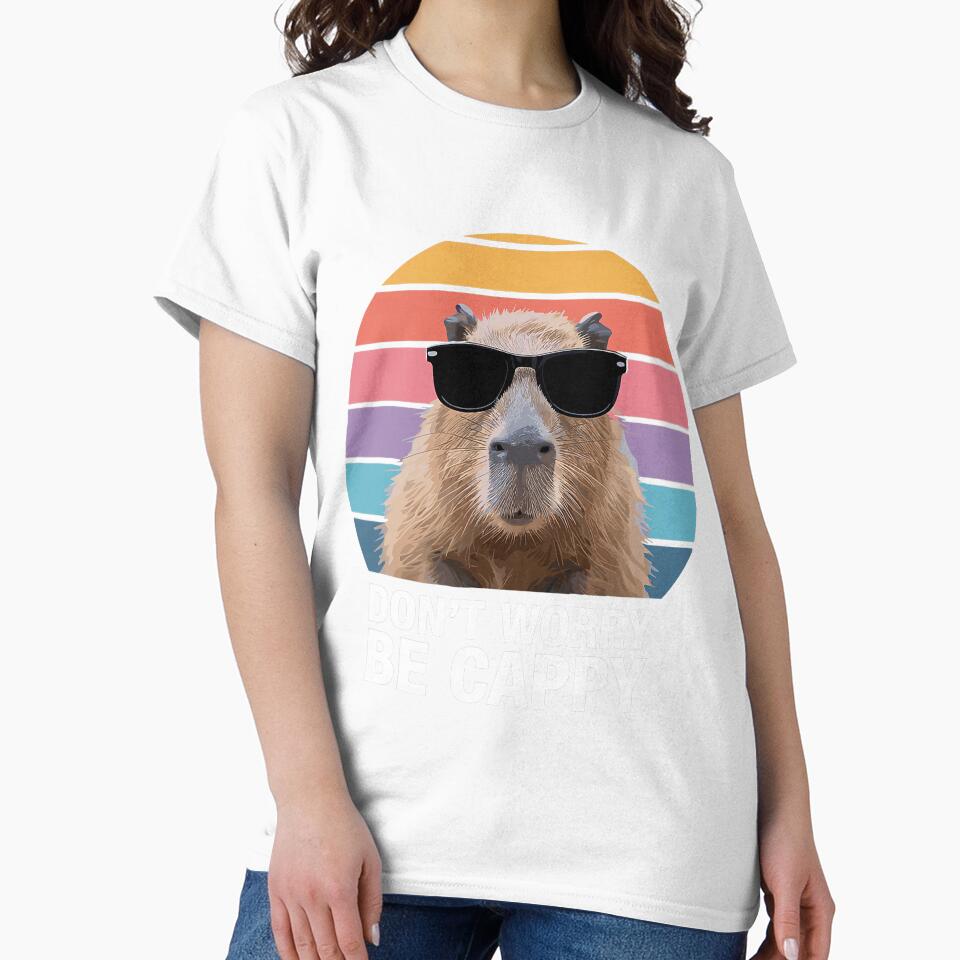 Dont Worry Be Cappy Capybara by torildorxop
