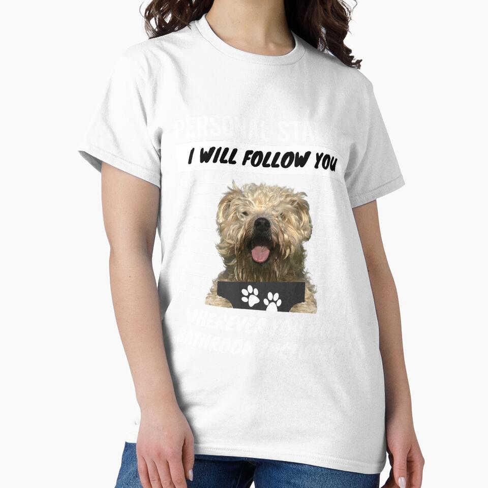 Personal Stalker Dog – Soft Coated Wheaten Terrier by More Cute Dogs