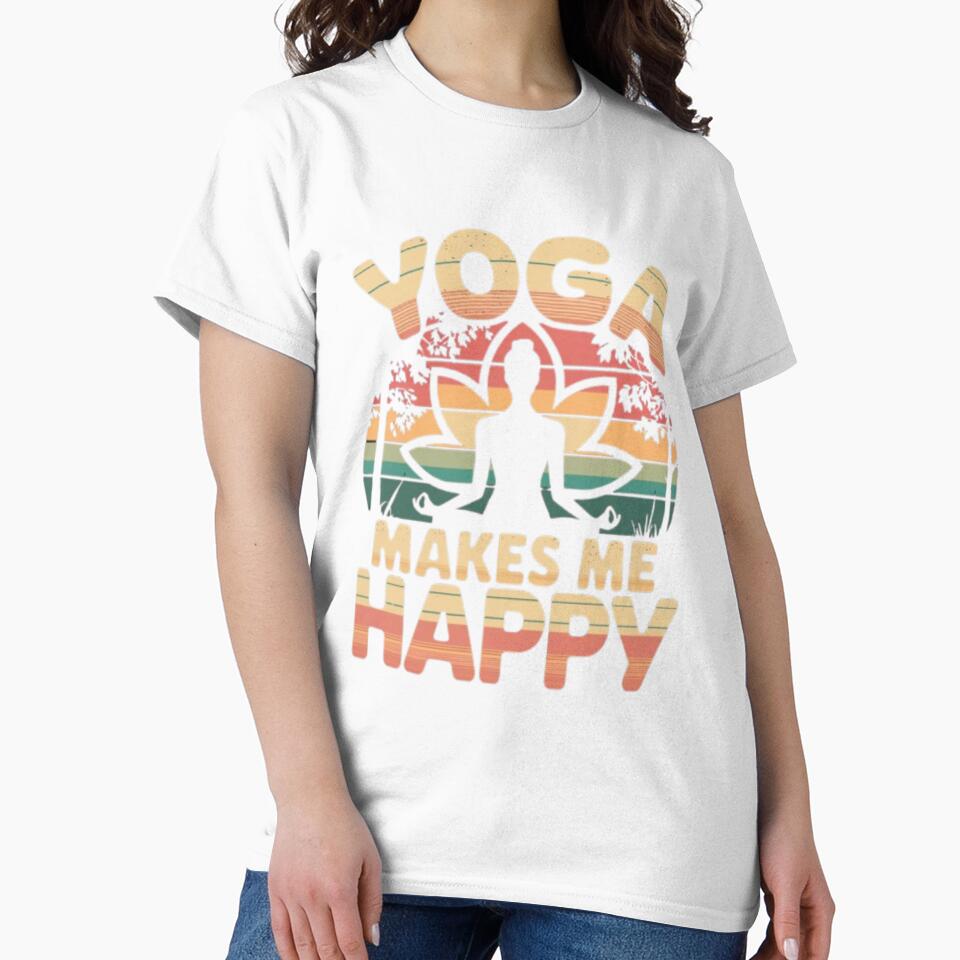 Yoga makes me happy by 123ks