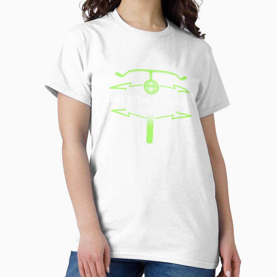 Dad Who Chooses Bikes - Dad Cycling by GreyTee