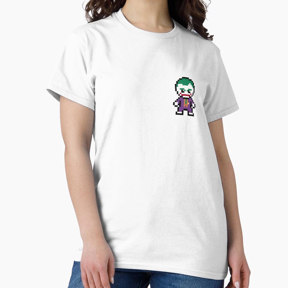 Pixel Characters - The Joker by FancyOwlDesigns
