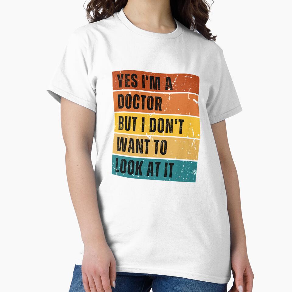 Yes I’m a doctor but I don’t want to look at it | Funny Optician by Funkykex