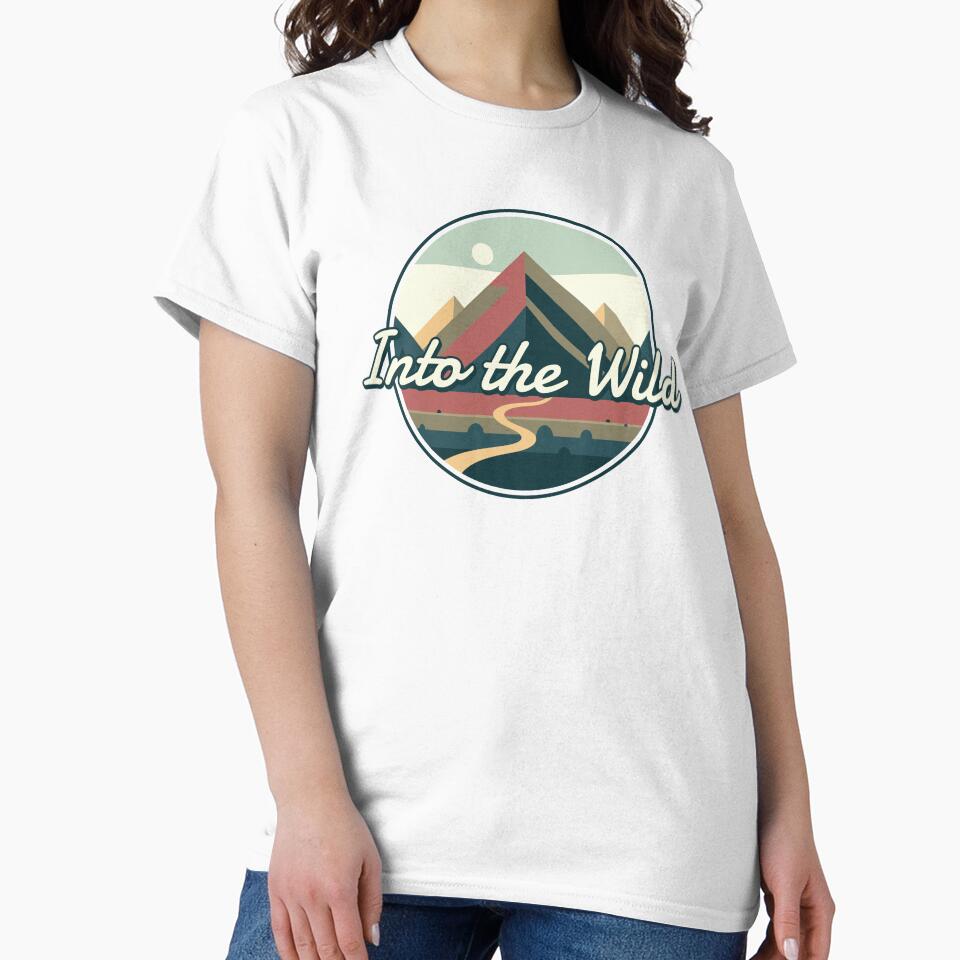 Into the Wild Vintage Mountain Scene by TurtleDojo