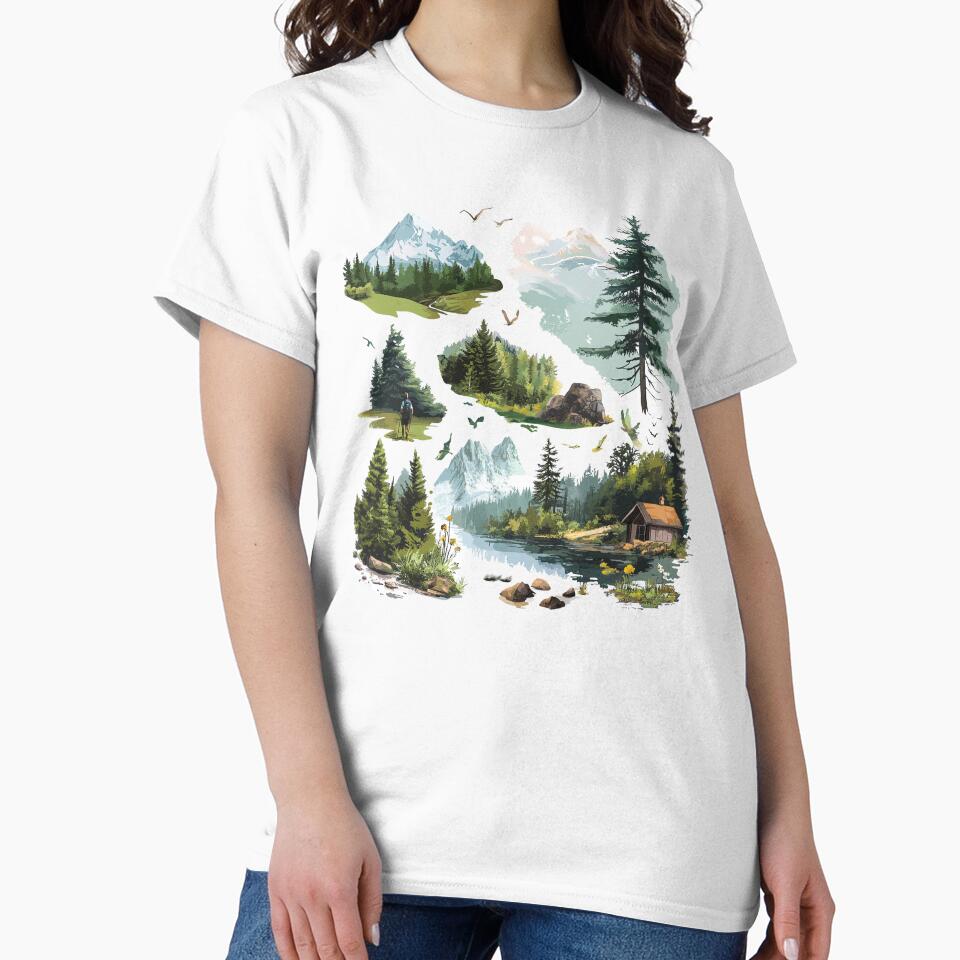 Minimalist Hiking and Nature Graphic EMinimalist Hiking and Nature Graphic Elements for Websiteslements for Websites by ArtPetrenko90