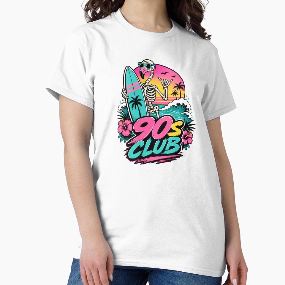 Retro Surf Skeleton Summer Vibes Forever by the-dovlat
