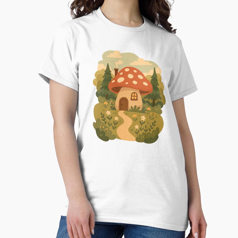Cozy Mushroom House in the Forest by CHERRY--SHOP