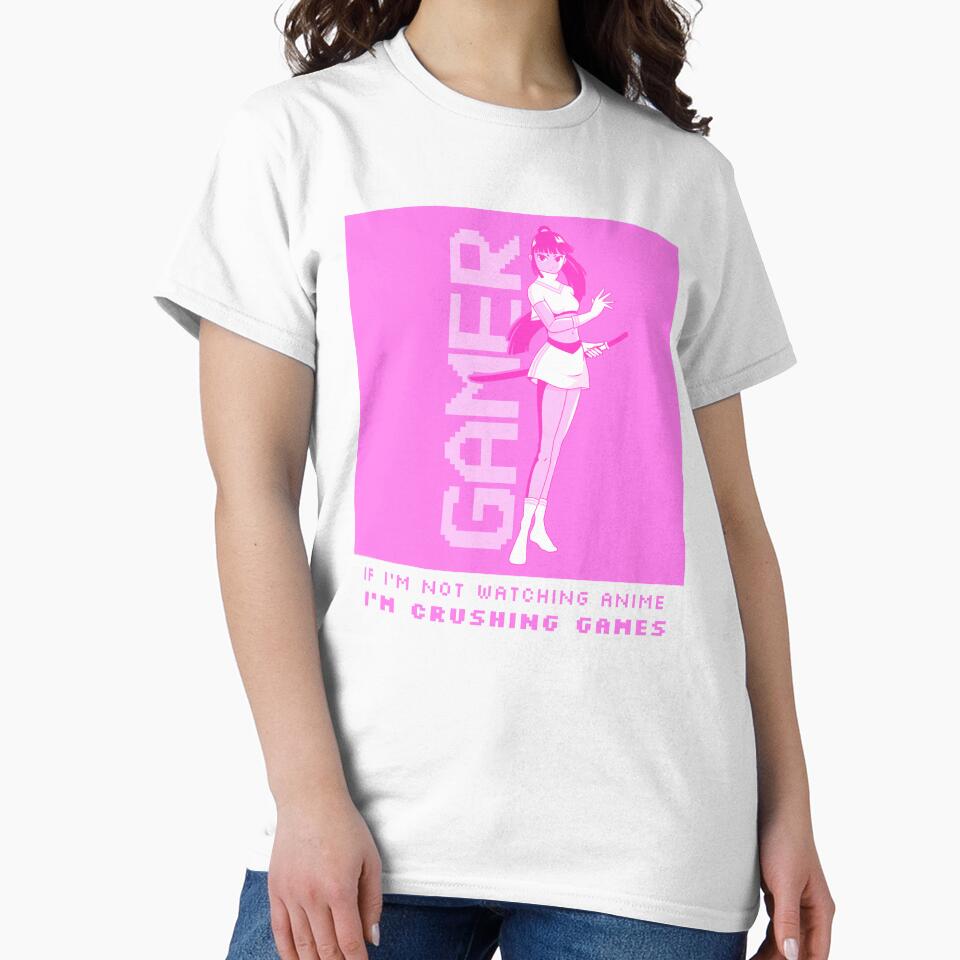 Watching Anime, Crushing Games by SuperstyleTees