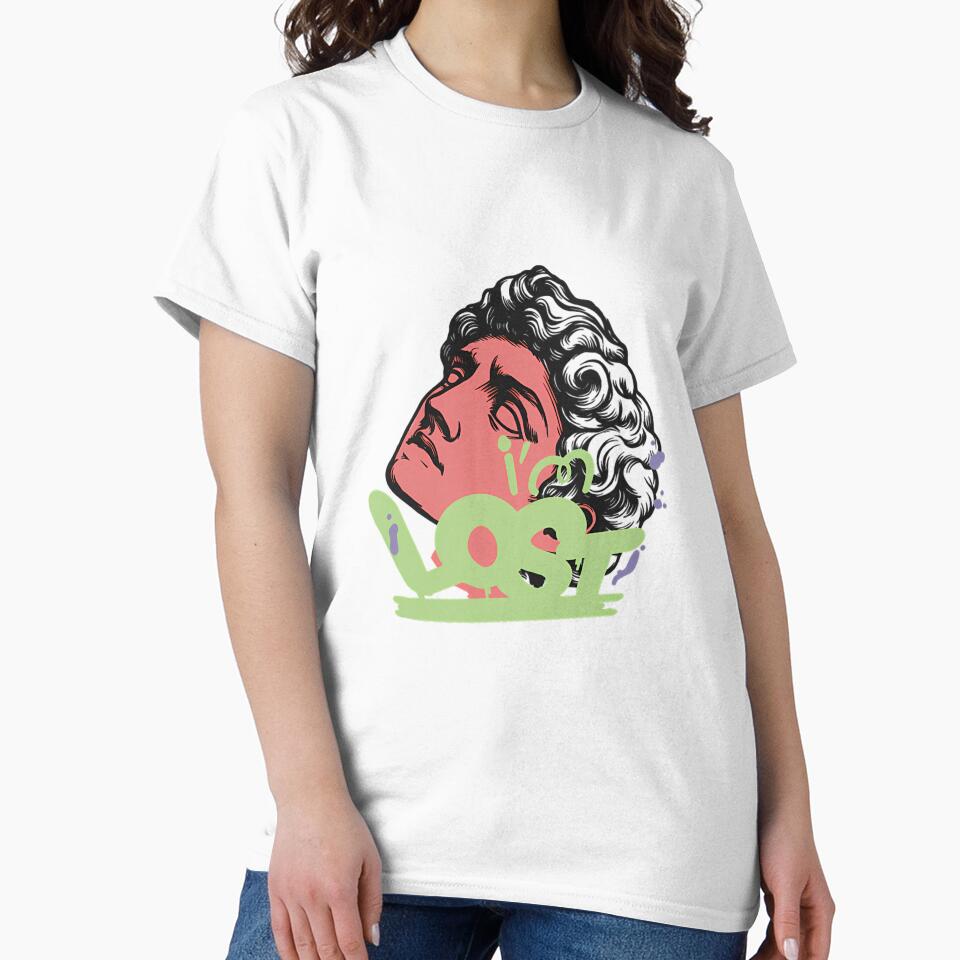 I’m Lost – Neon Classical Head by HopeFullPOD