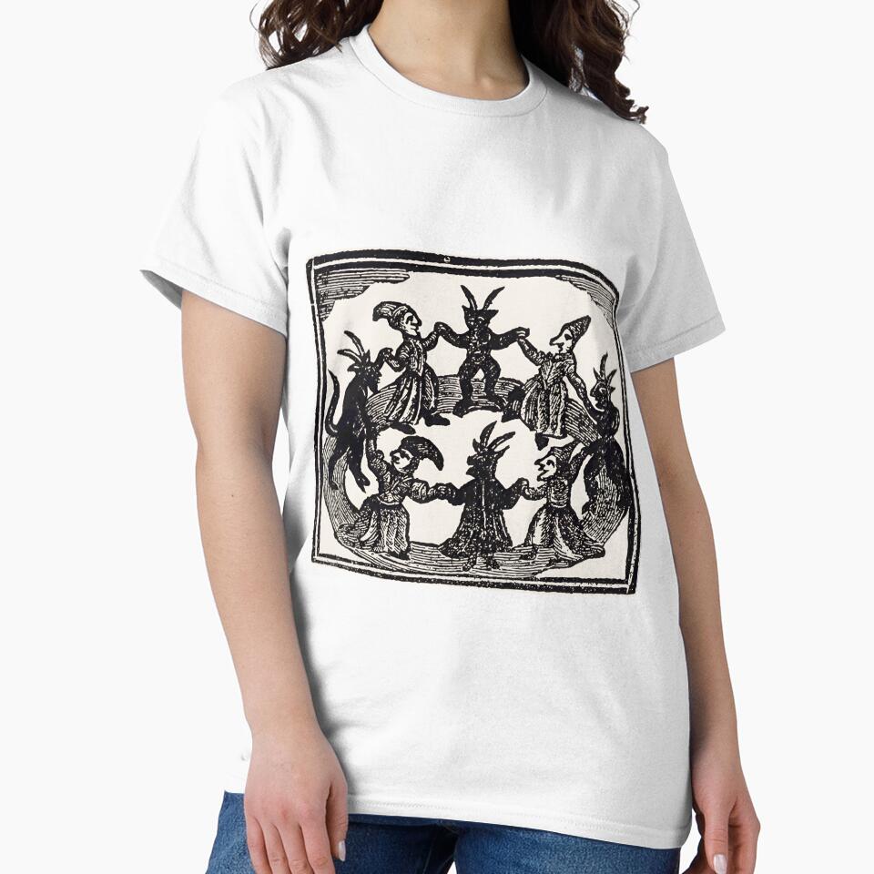 Occult Circle Dance Vintage Woodcut | Limited Edition by MattMahan