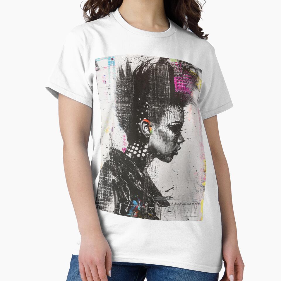 Pixelated Punk Princess by Retro Type