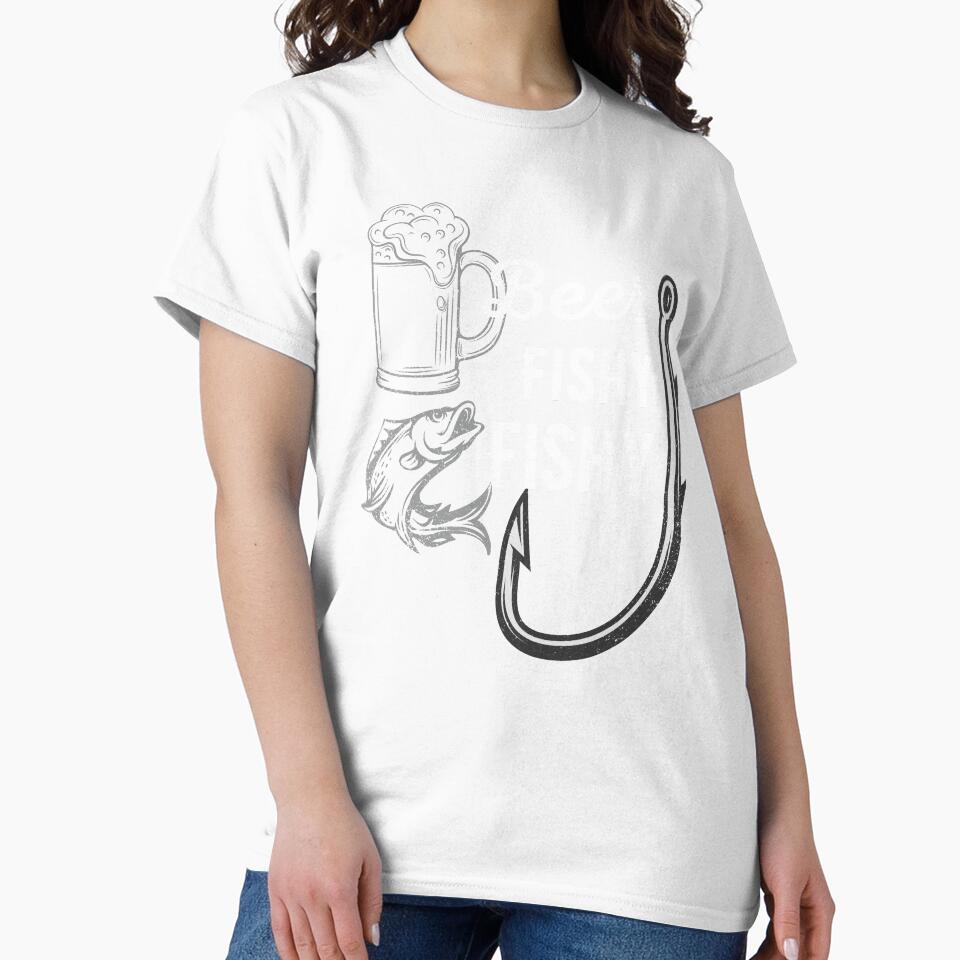 Beer Fishy Fishy Funny Fishing Gift by NostalgicLatin
