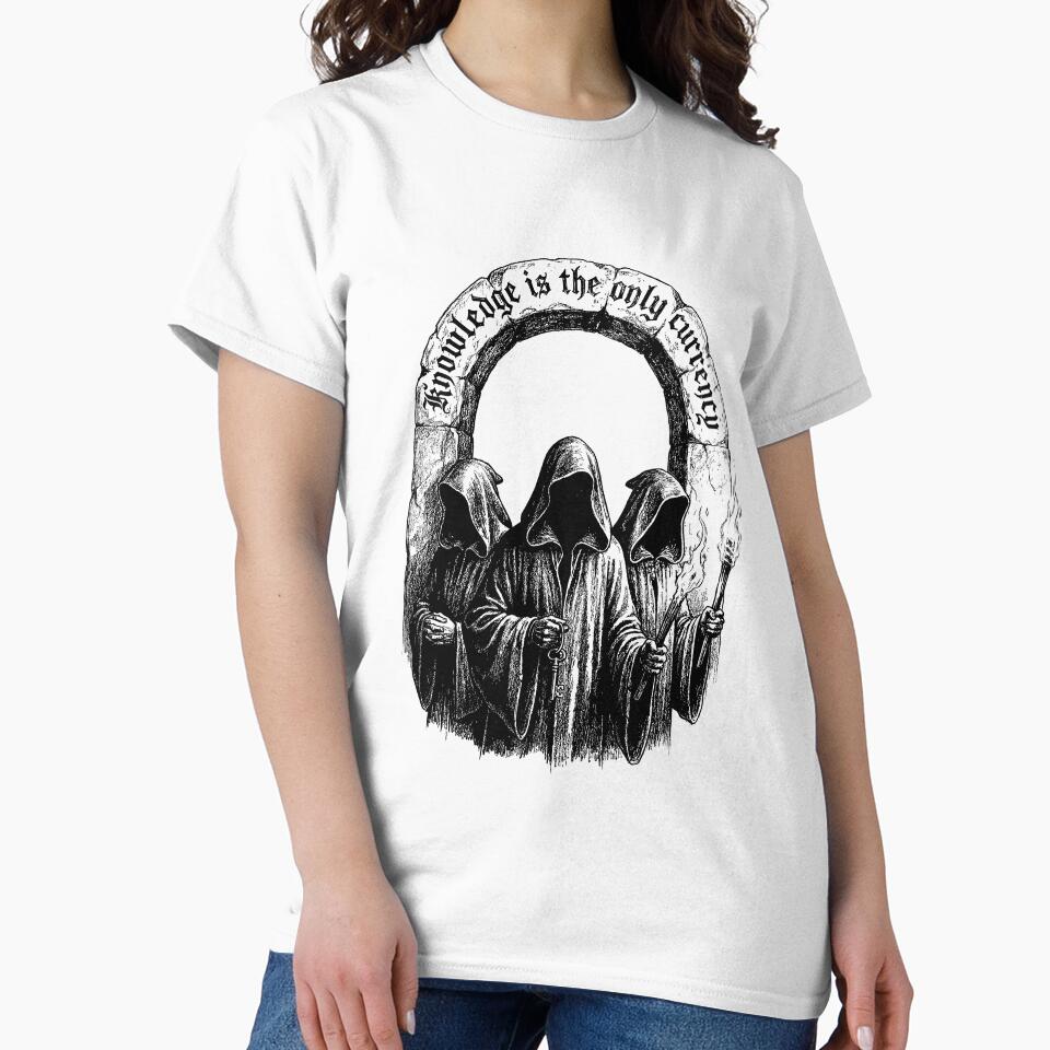 Midnight Ritual Hooded Archive - Dark Academia Secret Society by bapupa