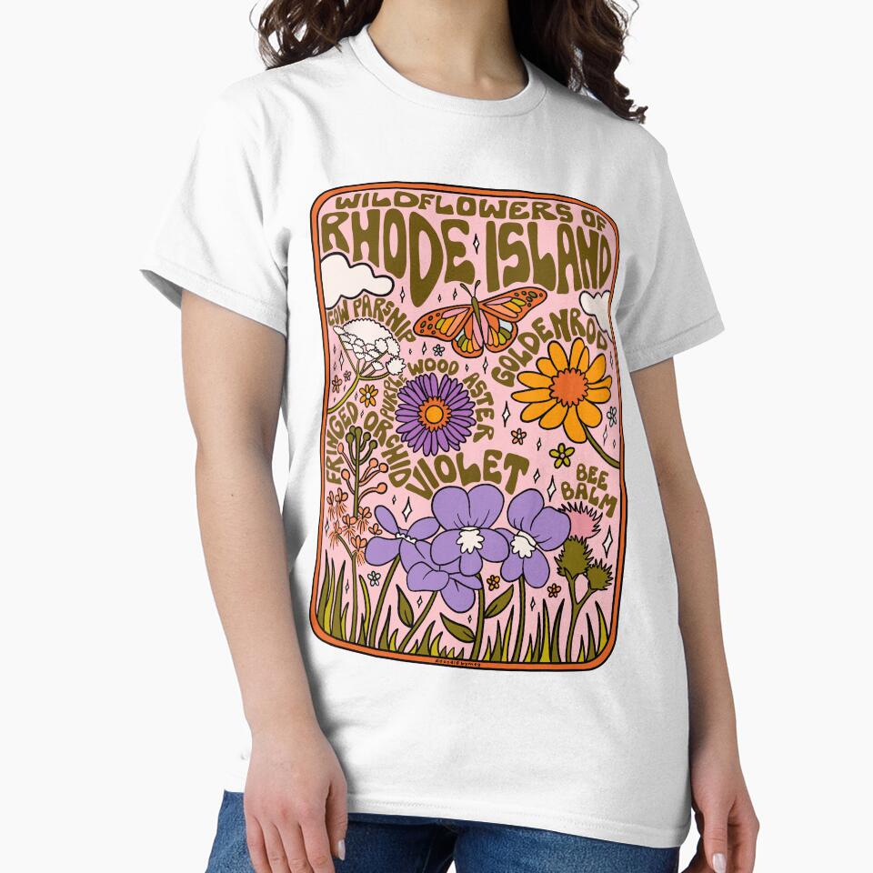 Rhode Island Wildflowers by doodlebymeg