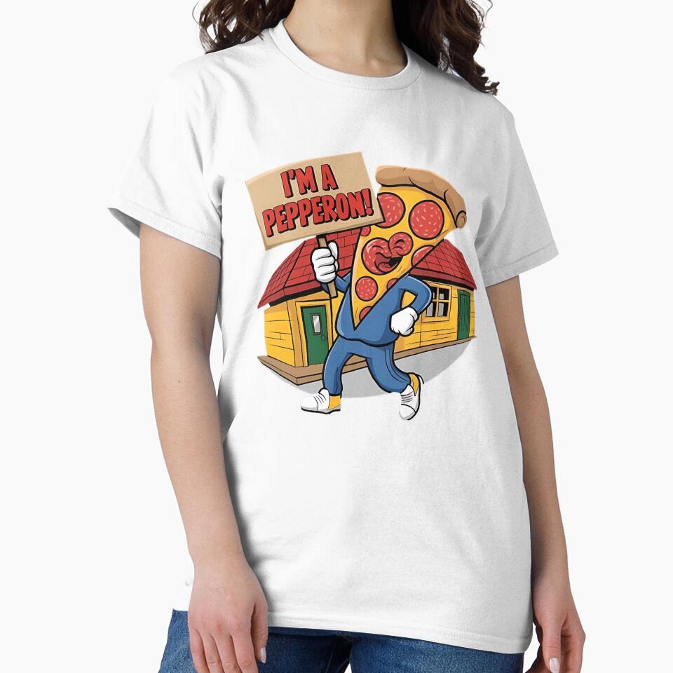 I Am a Pepperoni – Funny Pizza Lover Pun for Foodies & Humor Fans by Evolved Ape