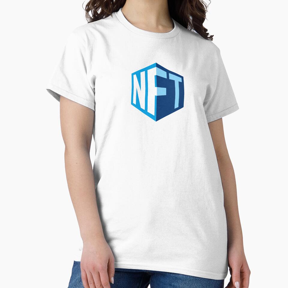 NFT (Blue on White) by STUDIO-72