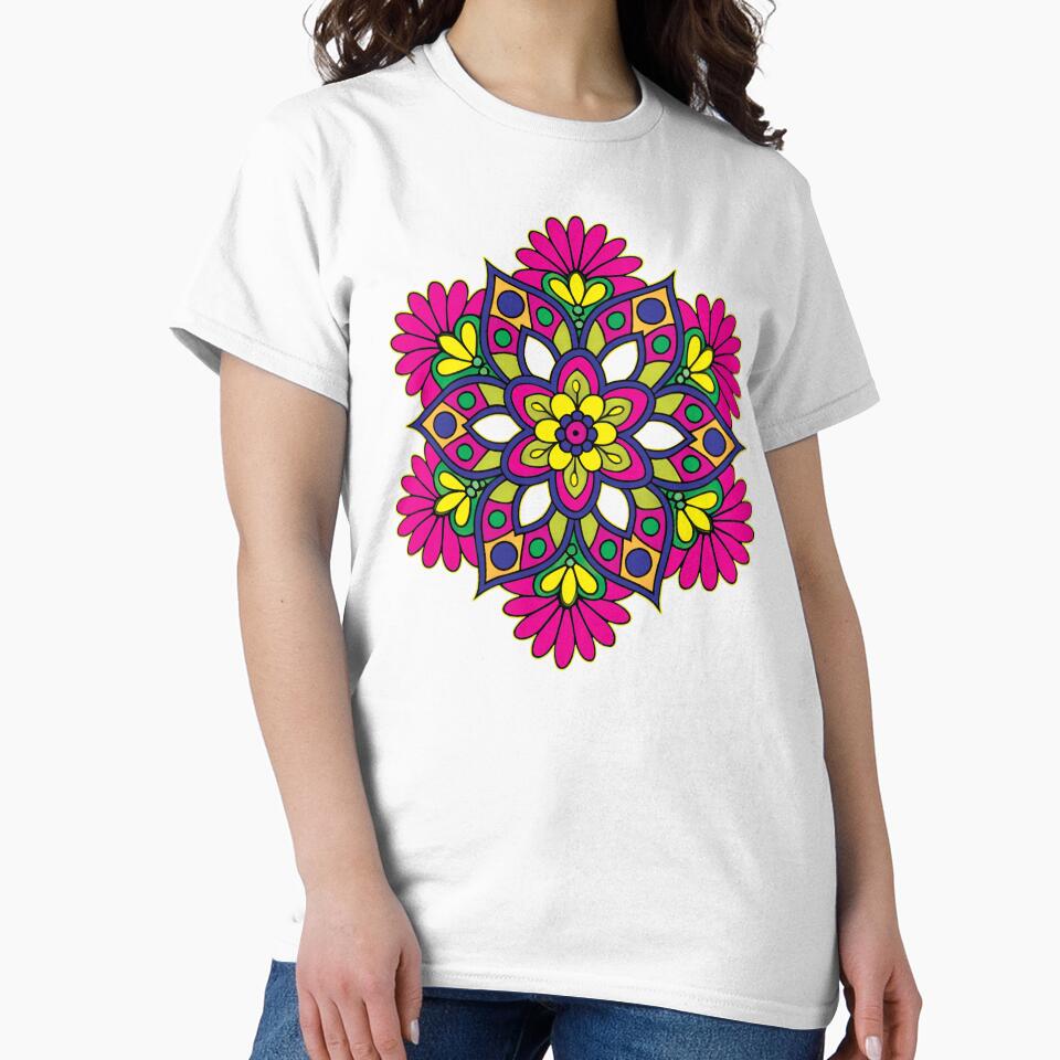 Folk Mandala by CharlottePlaceArt