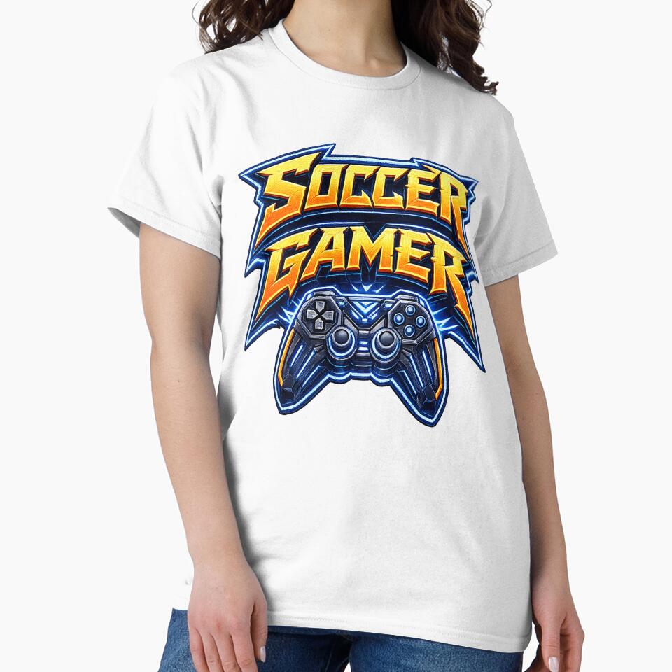 ⚡GAMER SOCCER GEEK NERD RETRO PRINT by Atelier RLGS