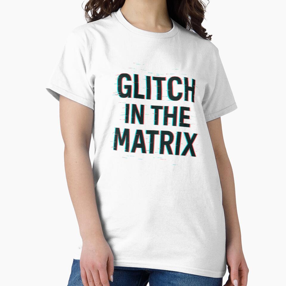 Glitch in the Matrix – Digital Aesthetic Glitchcore Design by astersgraphics