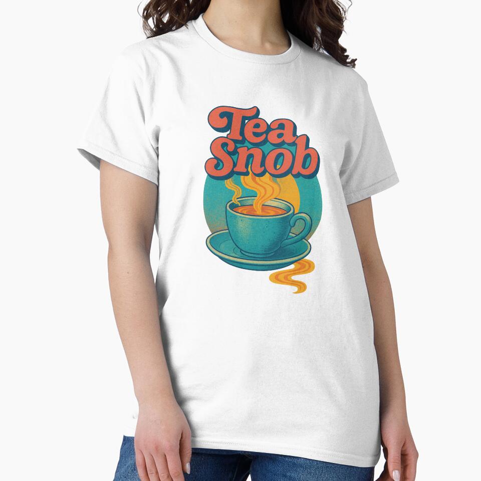 Tea Snob Retro Cozy Style by FrictionMaxxing