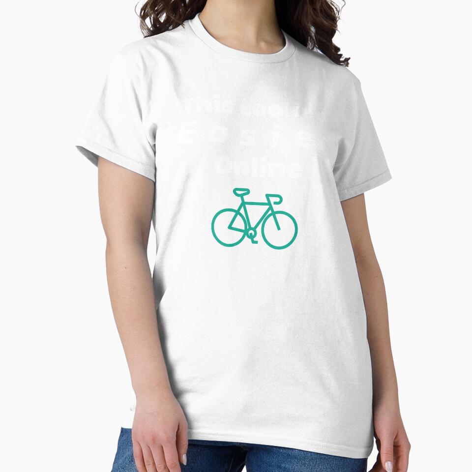 This Looked Easier Online - Dad Cycling by GreyTee