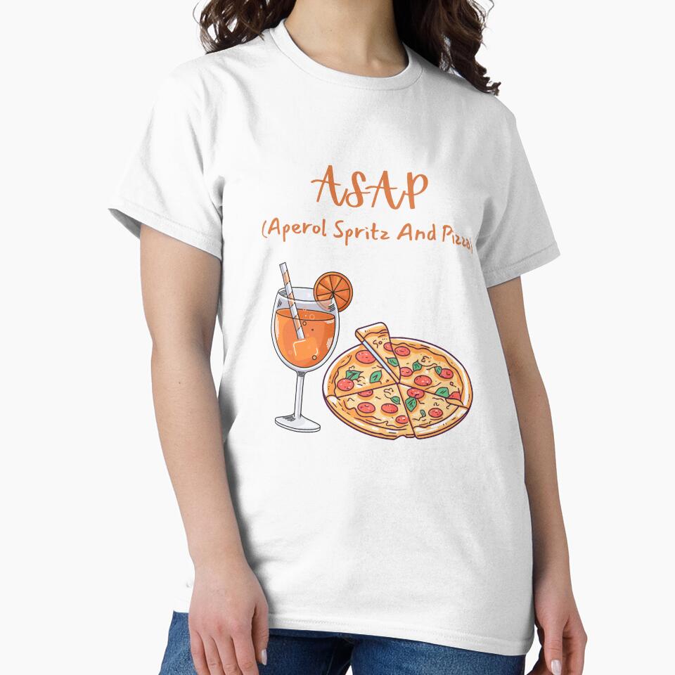 Aperol Spritz and Pizza by MediTerraJoy