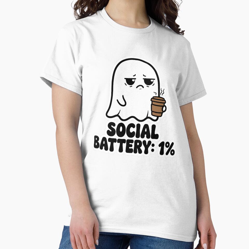 Social Battery Ghost by MMateka
