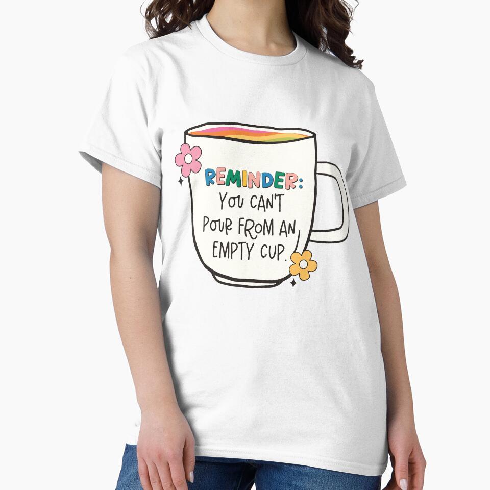 Reminder: you can't pour from an empty cup by BrownHorse90s
