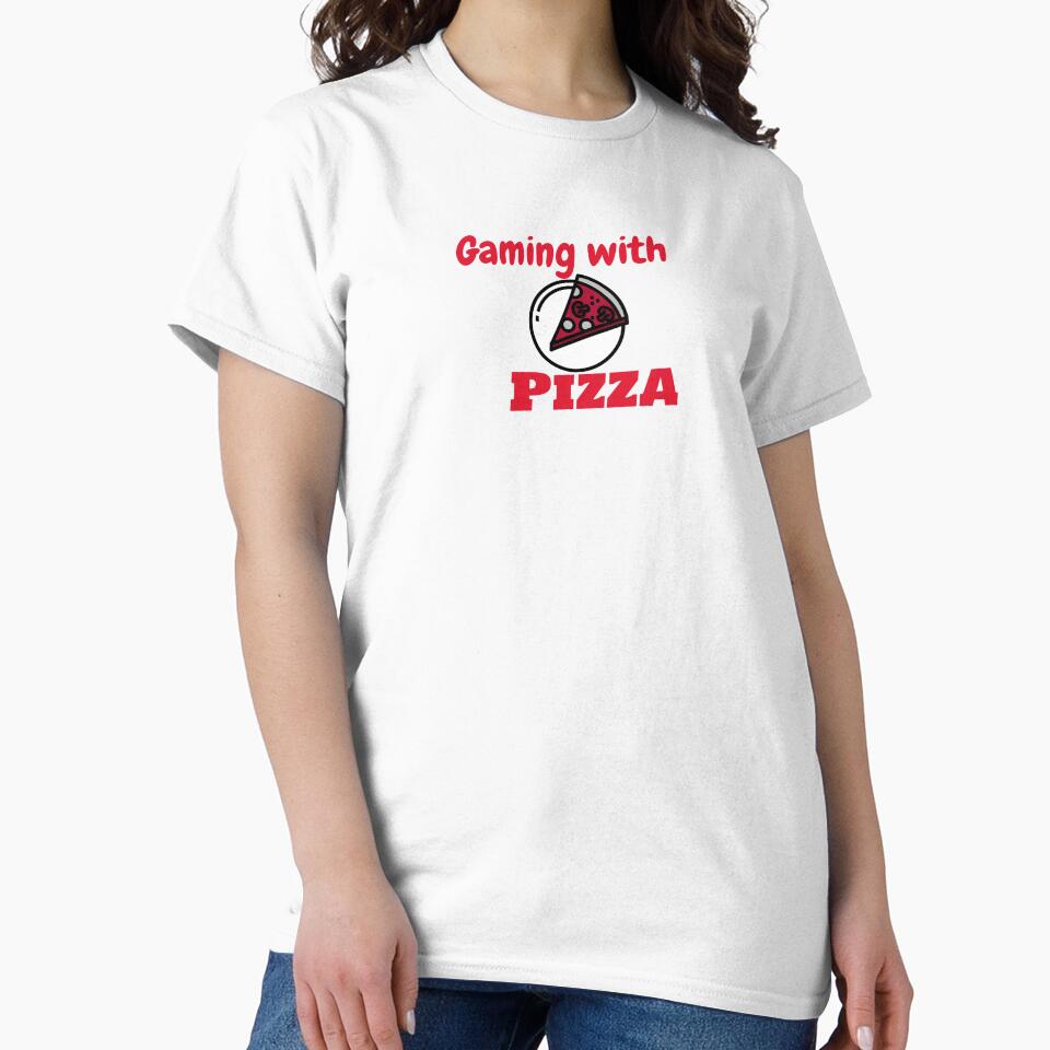 Gaming with Pizza by Rebrose