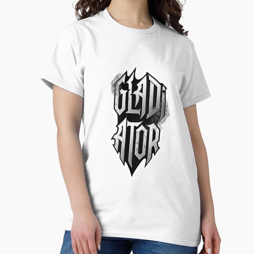 Premium Dark Gladiator Lettering Design by Carlos Merino Jaime