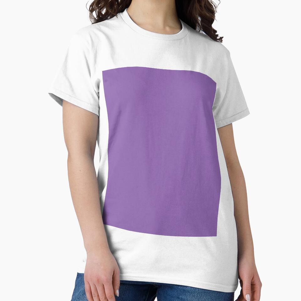 Plain Solid Color Medium Purple Chic Purple Grape Purple by mimihuang creations